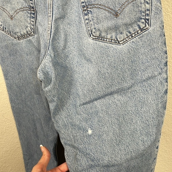 Vintage Levis 550 Relaxed Fit Jeans Rigid Denim Sz 34x29 - Picture 16 of 16